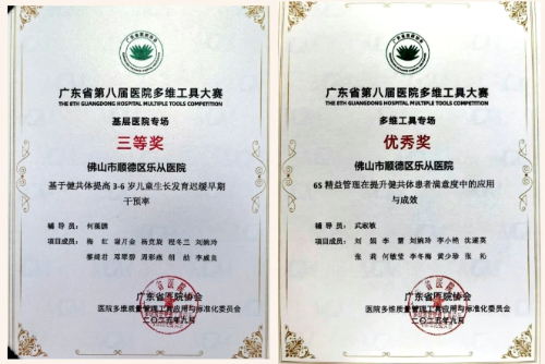 质量管理的优秀实践:乐从健共体喜获广东省品管圈大赛两项荣誉